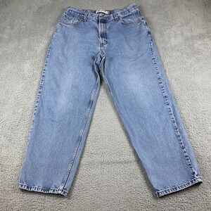 Levis 560 Comfort Fit Vintage Jeans Mens 36x30 (Fits 33x28) Blue Relaxed Tapered
